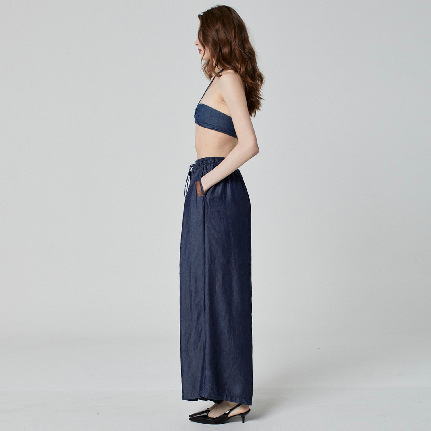 CALÇA PANTALONA CRIS JEANS LEVE