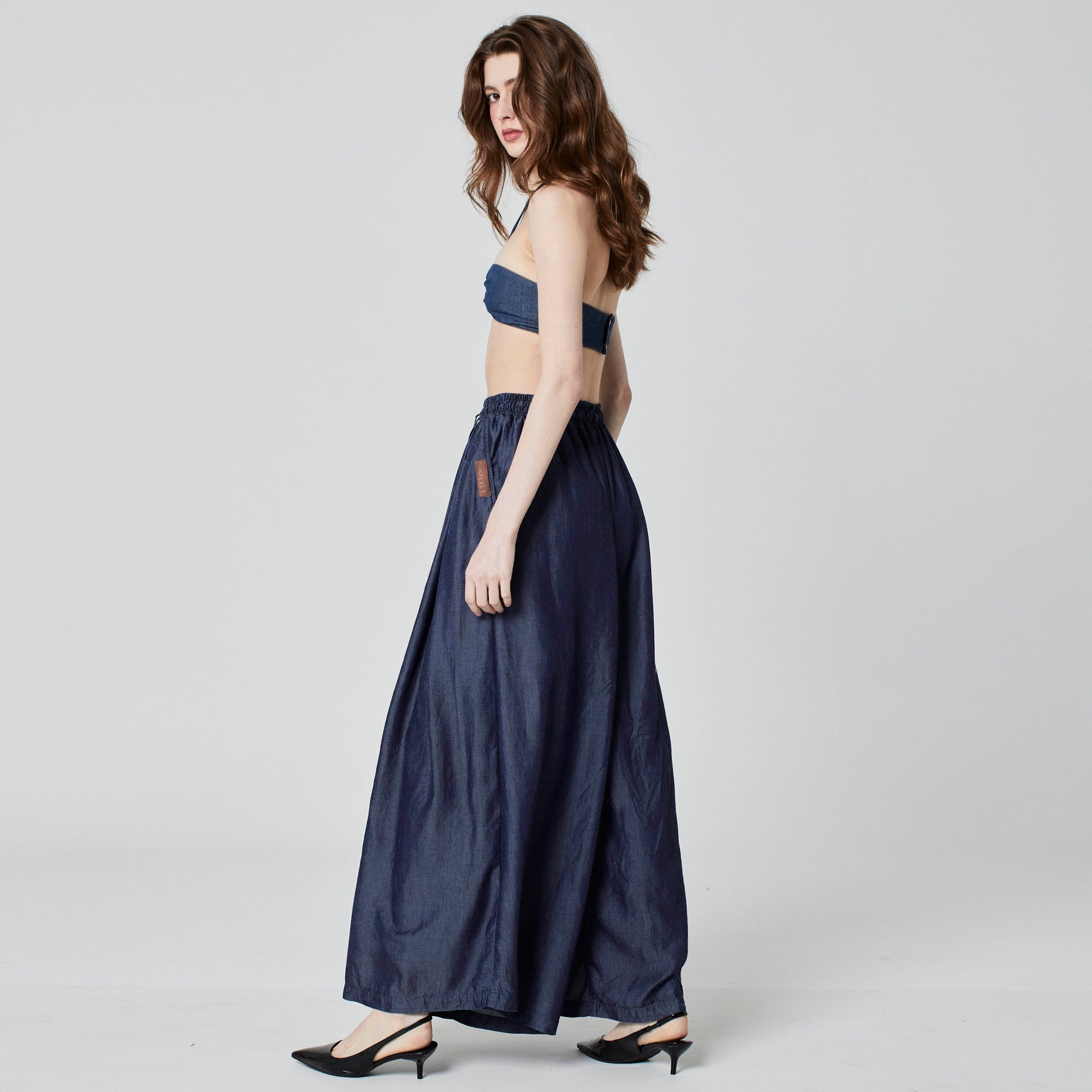 CALÇA PANTALONA CRIS JEANS LEVE