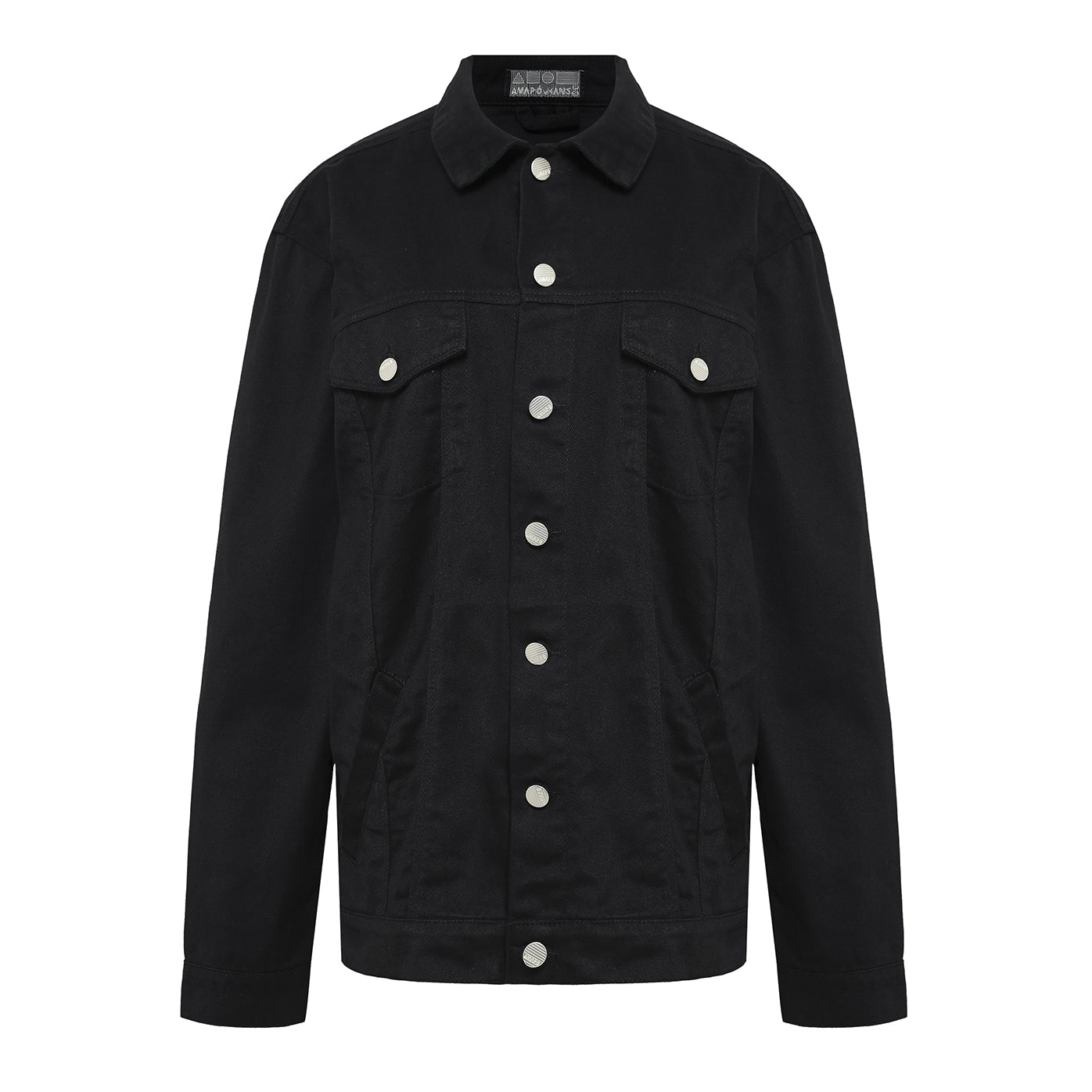 JAQUETA TRUCKER SARJA PRETA