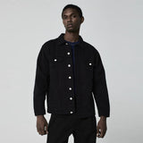 JAQUETA TRUCKER SARJA PRETA