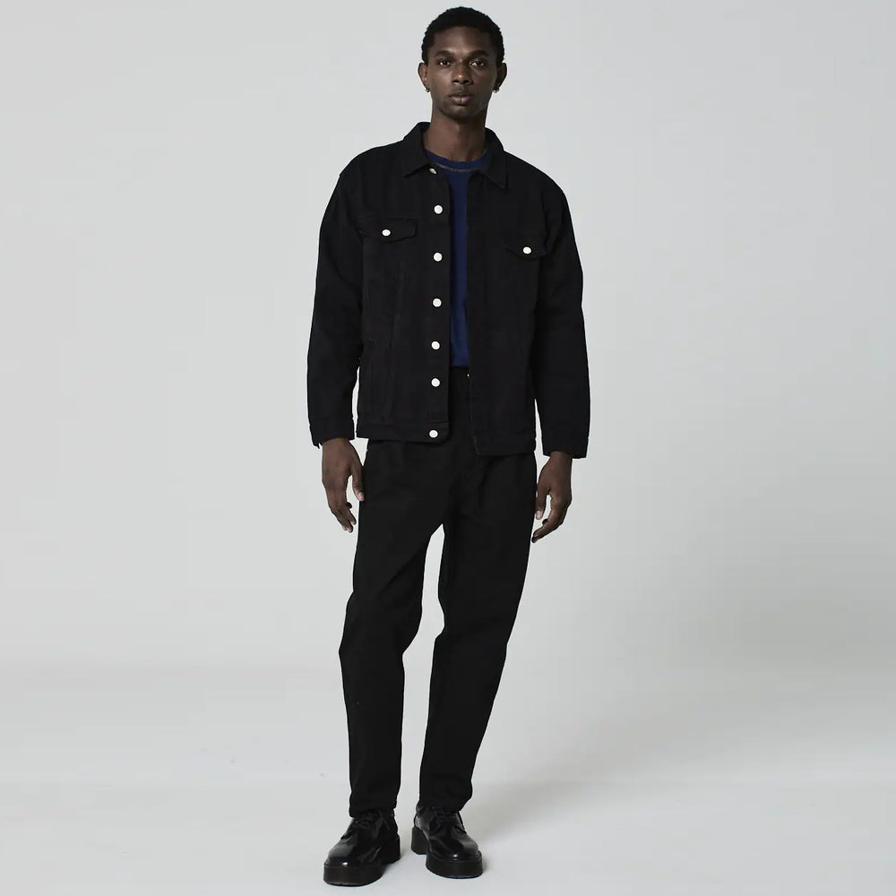 JAQUETA TRUCKER SARJA PRETA