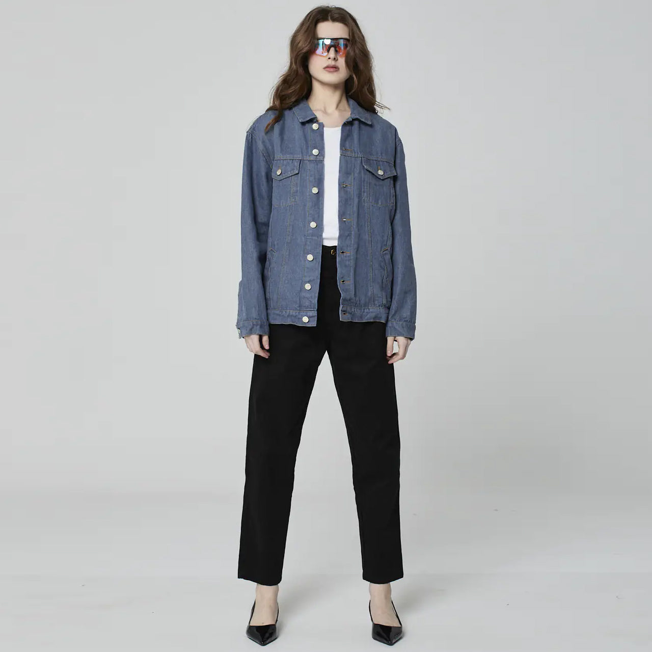 JAQUETA TRUCKER JEANS RECYCLE