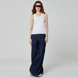 REGATA TANK TOP CANELADA BRANCA