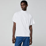 CAMISETA OVERSIZED GOLA ALTA BRANCA