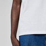 CAMISETA OVERSIZED GOLA ALTA BRANCA