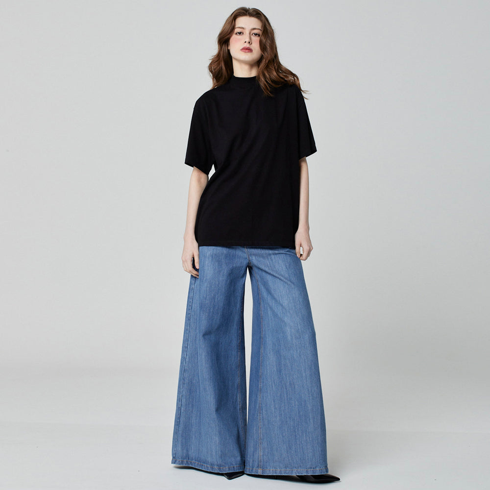 CAMISETA OVERSIZED GOLA ALTA PRTEA