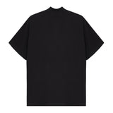 CAMISETA OVERSIZED GOLA ALTA PRETA