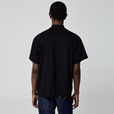CAMISETA OVERSIZED GOLA ALTA PRETA