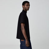 CAMISETA OVERSIZED GOLA ALTA PRETA