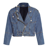 JAQUETA PERFECTO JEANS AZUL MÉDIO