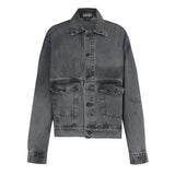 JAQUETA TRUCKER INVERTIDO BLACK JEANS