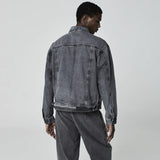 JAQUETA TRUCKER INVERTIDO BLACK JEANS