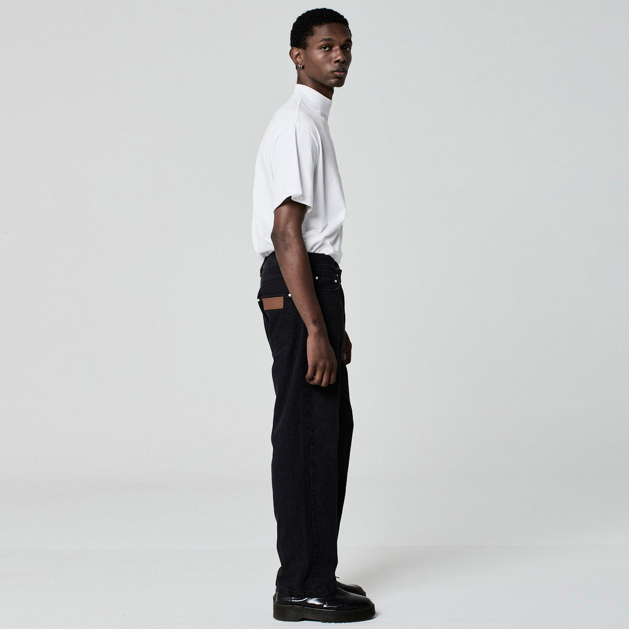 CALÇA RETA BLACK JEANS