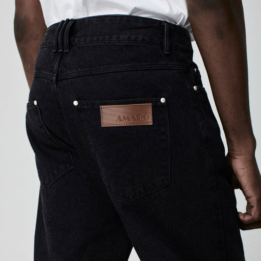 CALÇA RETA BLACK JEANS