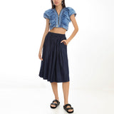 BERMUDA PANTALONA FLAVIA JEANS AZUL ESCURO