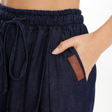 BERMUDA PANTALONA FLAVIA JEANS AZUL ESCURO