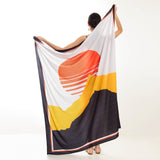 CANGA DE PRAIA ESTAMPA PAISAGEM SOLAR