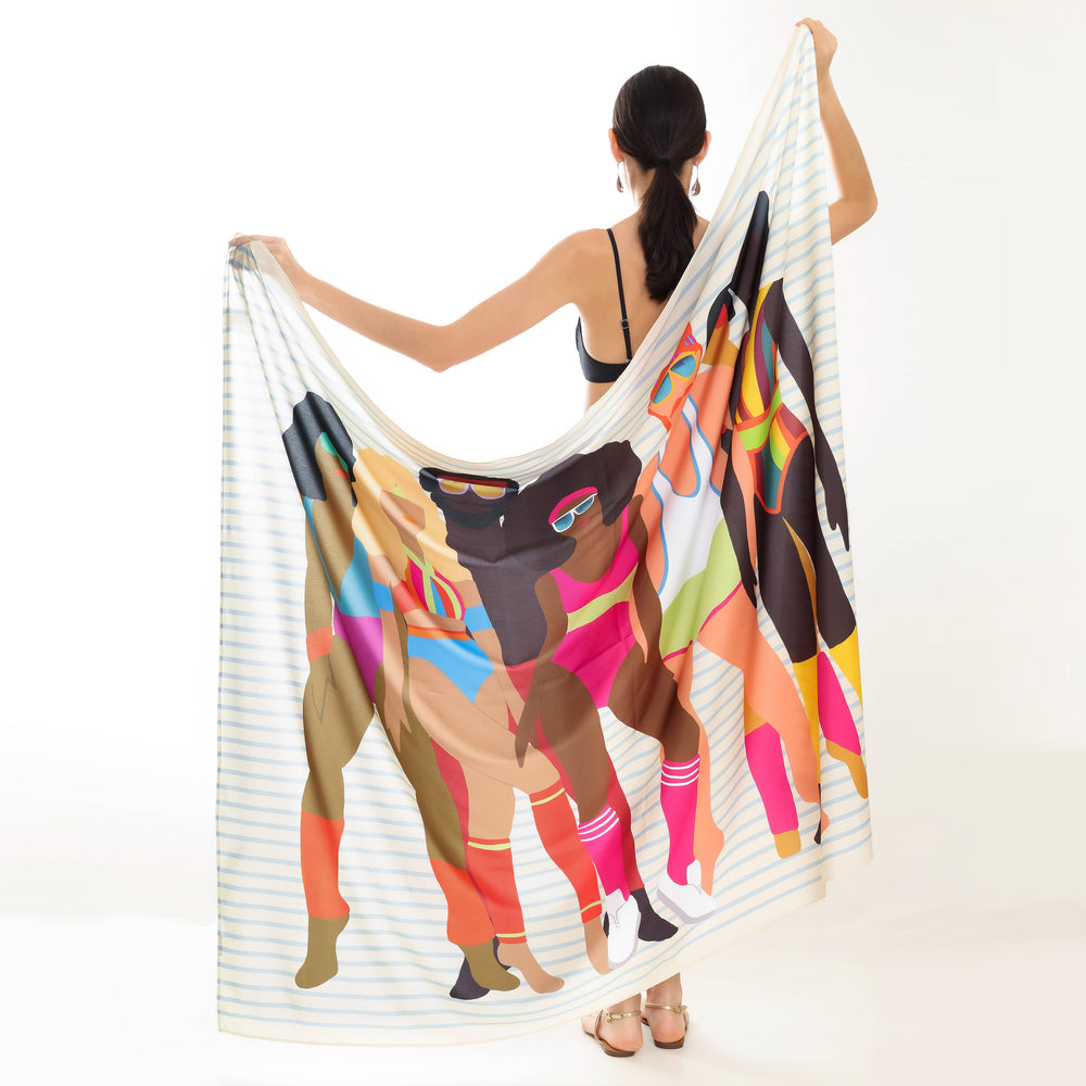 CANGA DE PRAIA ESTAMPA AERÓBICA