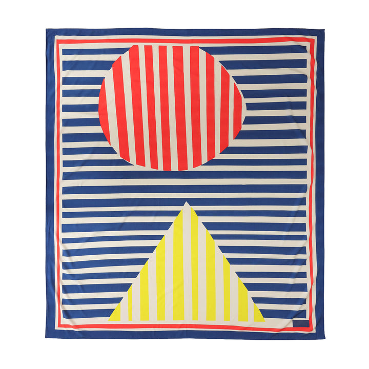 CANGA DE PRAIA ESTAMPA NAVY