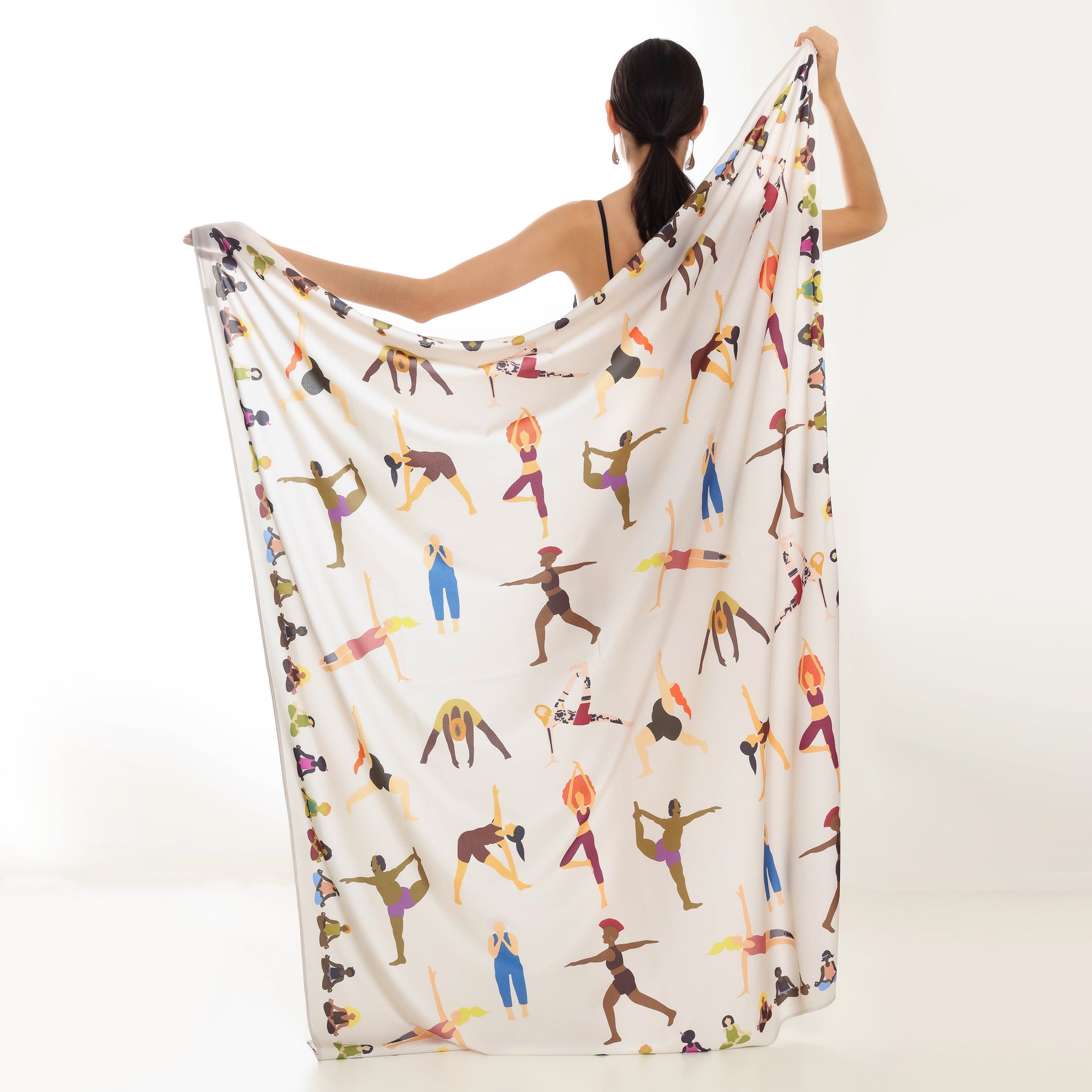 CANGA DE PRAIA ESTAMPA YOGA AREIA