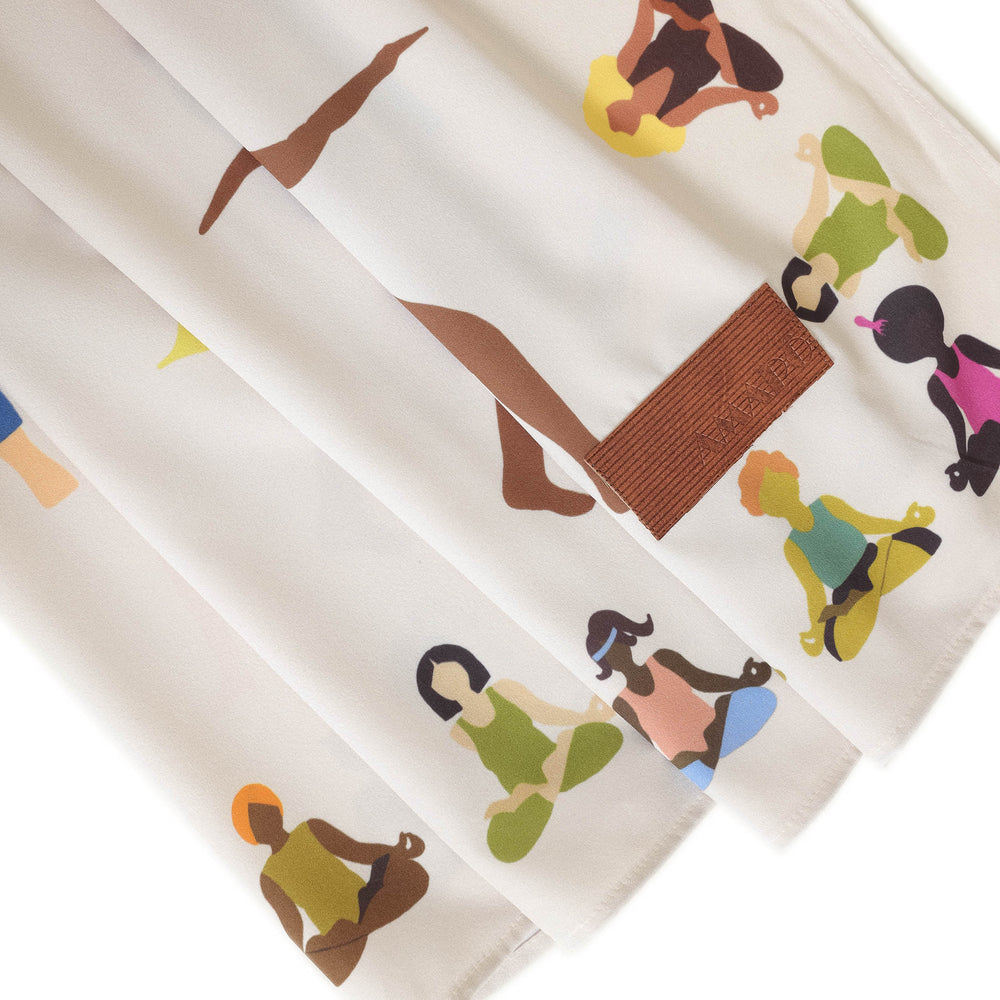 CANGA DE PRAIA ESTAMPA YOGA AREIA