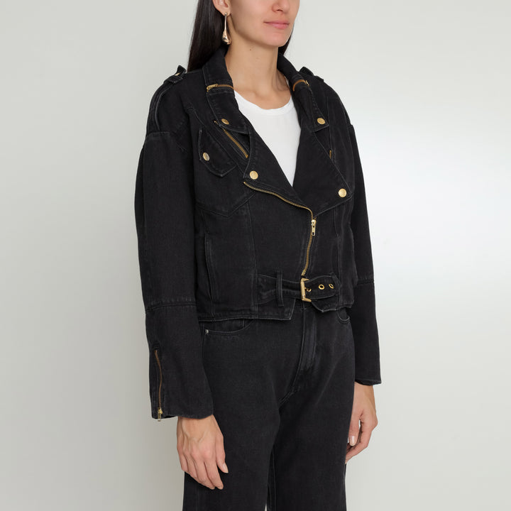 JAQUETA PERFECTO BLACK JEANS
