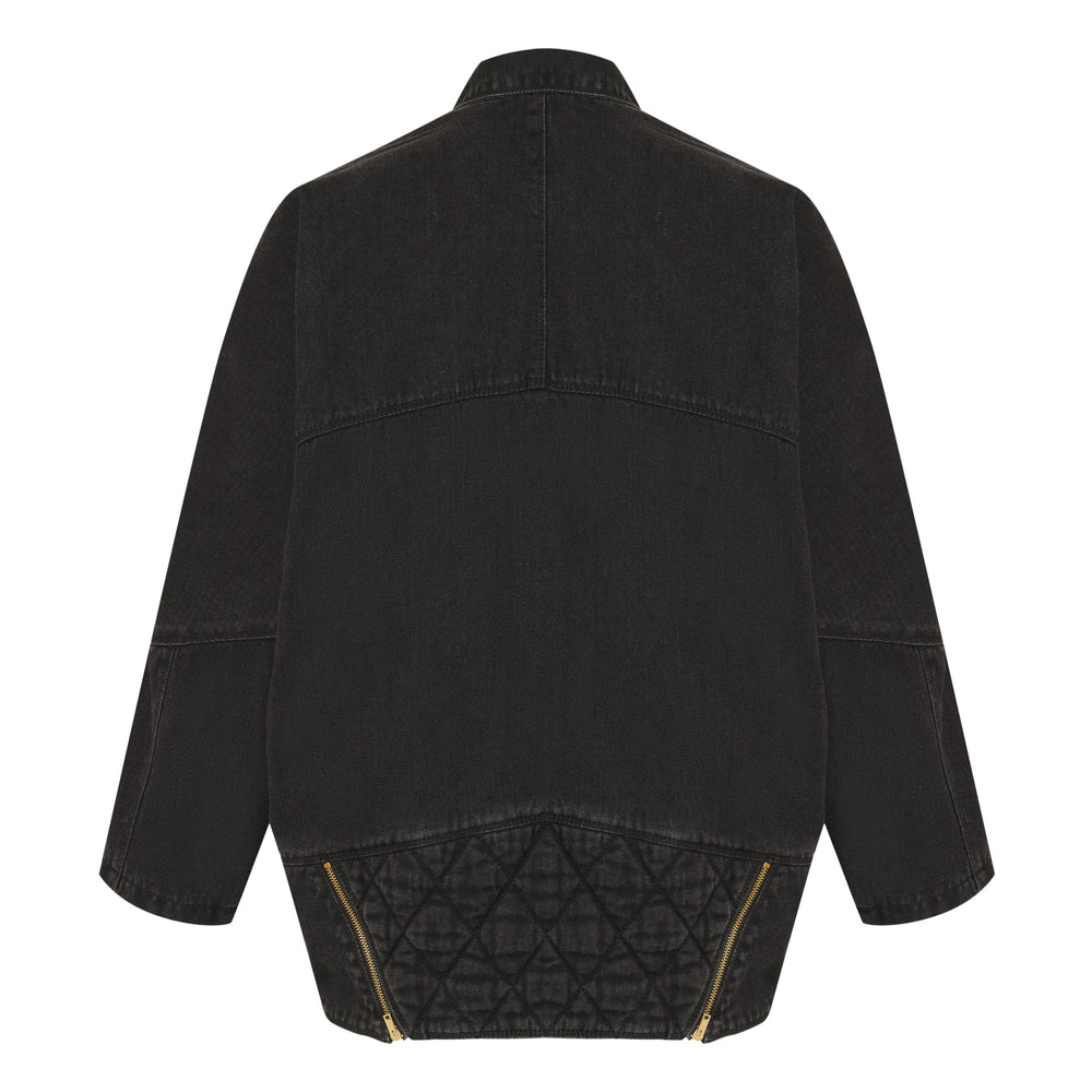 JAQUETA OVERSIZED PERFECTO BLACK JEANS