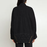 JAQUETA OVERSIZED PERFECTO BLACK JEANS