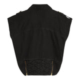 COLETE OVERSIZED PERFECTO BLACK JEANS