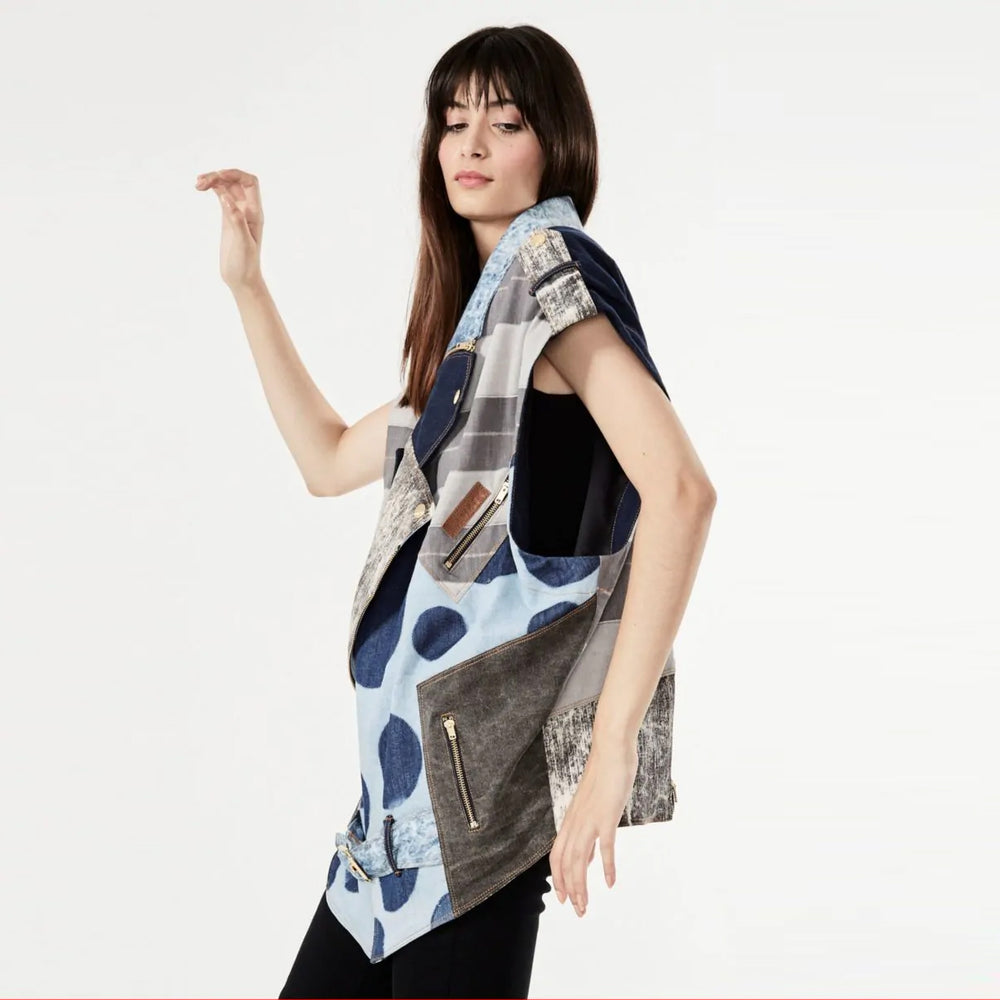 COLETE PERFECTO OVERSIZED PATCHWORK JEANS DUDU BERTHOLINI